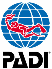Logo PADI on Snippy's Snaps Diving - Dive Snippy - Link page