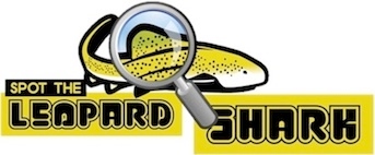 Logo - Spot the leopardshark project - property of Chris Dudgeon - used on Snippy's Snaps Diving for link exchange